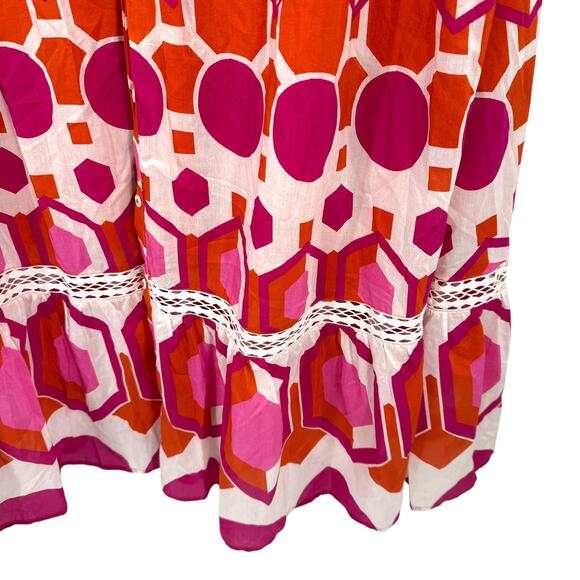 Anthropologie The Eleanora Long-Sleeve Maxi Shirt Cotton Silk Dress Size XL NEW - Picture 5 of 7